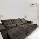 Ver imagem 2 de Sofá Retrátil e Reclinável Articulado Ipanema - 2,20m de Largura e Abertura Grande em Veludo Premium