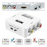 Adaptador Conversor Entrada Video Composto Rca Saída Hdmi EXTARTE IMP AV2 P/ HDMI - 7