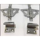 Ver imagem 1 de Kit P Janela Borboleta E Levantador + Trinco Cromado Isero