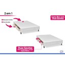 Ver imagem 5 de Cama Base c/Aux 4 Gavetas Queen Castor Poli Clean 158x198x27