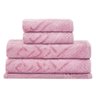 Jogo Toalhas Banho Buddemeyer 5p Geo Rosa - 1