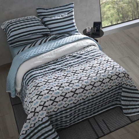 Jogo de Cama Queen Duplo 4 Peças Sultan Realce Premium Akira