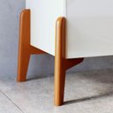 Ver imagem 4 de Rack Bancada para Sala Ambiente Studio 2.2 Off White Nature - Imcal