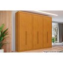 Ver imagem 1 de Guarda Roupa 6 Portas e 8 Gavetas Bérgamo Cinamomo - Conquista