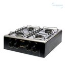 Ver imagem 2 de Fogão Portátil De Mesa 4 Bocas + Kit Mangueira Regulador