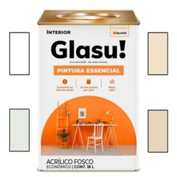 Glasu Pintura Essencial 18lt Branco - 3