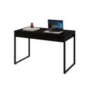 Ver imagem 3 de Mesa Escritório Office Estilo Industrial 1,10 M C/ 2 Gavetas
