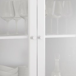 Estante Livreiro 2 Portas 1 Gaveta Ditália E-954 cor:branco - 7