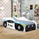 Ver imagem 2 de Cama Infantil Adesivada Divertida Quarto Menino Menina - Infantil - Polícia Baby