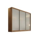Ver imagem 1 de Guarda Roupas 3 Portas de Correr de e 8 Gavetas Sollo-logan Cumaru-fendi - Novo Horizonte