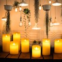 Ver imagem 6 de Vela Decorativa Led 10cm Efeito Chama Quente Decor Cor Amarelo