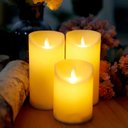 Ver imagem 5 de Vela Decorativa Led 10cm Efeito Chama Quente Decor Cor Amarelo