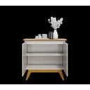 Ver imagem 4 de Buffet Aparador Sala de Estar e Jantar Luxo Quarto Retrô CLASSIC 2P - OFF/NATURE