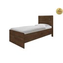 Ver imagem 5 de Cama Solteiro com Baú Larissa Malbec – Armazenamento Funcional