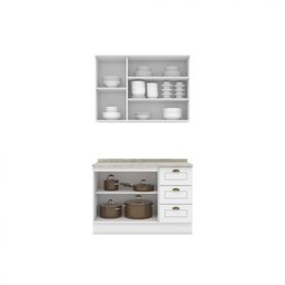 Cozinha Modulada Henn Americana 2 Peças - 4