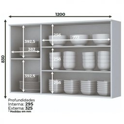 Cozinha Modulada Henn Americana 2 Peças - 6