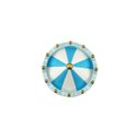 Ver imagem 6 de Caixa de Musica Carrossel Musical Cavalinhos de Plástico Decoração Para Quarto de Criança Bebê:Azul 