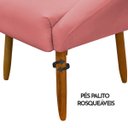 Ver imagem 5 de Poltrona Decorativa para Sala Recepção Manicure Consultório Stella Suede