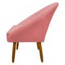 Ver mais imagens de Poltrona Decorativa para Sala Recepção Manicure Consultório Stella Suede
