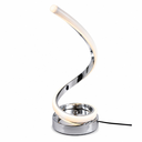 Ver imagem 1 de Abajur LED Espiral Decorativo Moderno de Mesa Branco Quente