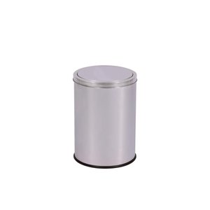 Lixeira Inox Basculante 12 L Mor 008362