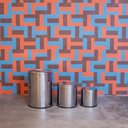 Ver imagem 6 de Lixeira Inox Basculante 12 L Mor 008362