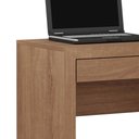 Ver imagem 3 de Estante Escrivaninha 1 Porta 2 Gavetas ME4143 Amêndoa - Tecno Mobili