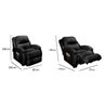 Poltronas de Amamentação Reclinável Divino Urbany Zero Wall c/ Vibro Massagem Giro e Balanço Courano - 10