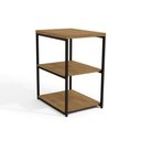 Ver imagem 3 de Mesa Lateral de Apoio Estilo Industrial 45cm Li004 Kappesberg Industrial