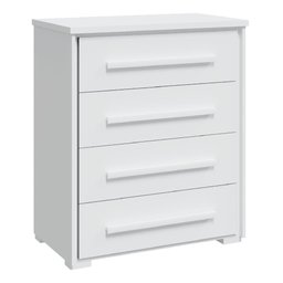 Cômoda Grande com 4 Gavetas Angra Rimo - Branco - 1