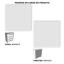 Ver imagem 3 de Cômoda Grande com 4 Gavetas Angra Rimo - Branco