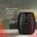 Ver imagem 6 de Fritadeira sem Óleo Airfryer Hq 5 Litros Digital Preto Hq-af5ldp