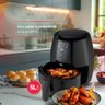 Fritadeira sem Óleo Airfryer Hq 5 Litros Digital Preto Hq-af5ldp - 5