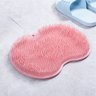 Tapete Chuveiro Banho Costas Pes Banheiro com Ventosa Massageador Limpeza Esfoliante Confortavel Rel - 7