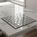 Ver imagem 4 de Pastilha Autocolante de Vidro Kit 30 Uni Parede Cozinha Box Lavabo Decorativa Facil Aplicacao Reform