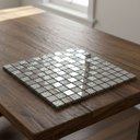 Ver imagem 2 de Pastilha Autocolante de Vidro Kit 30 Uni Parede Cozinha Box Lavabo Decorativa Facil Aplicacao Reform