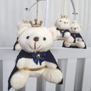 Ver imagem 2 de Mobile para Berço Musical Giratório Rei Azul Marinho