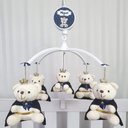 Ver imagem 1 de Mobile para Berço Musical Giratório Rei Azul Marinho