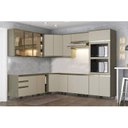 Ver imagem 4 de Cozinha Modulada Henn Connect 11 Peças (4 Armários + 4 Balcões + 1 Paneleiro + 2 Complementos) C11P0