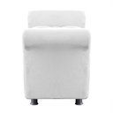 Ver imagem 3 de Recamier Bau Egeo 120x Suede Branco - Bandiera Decor