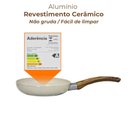 Ver imagem 2 de Frigideira para Ovo Antiaderente Cerâmica Sahara Vanilla 14cm - Casambiente