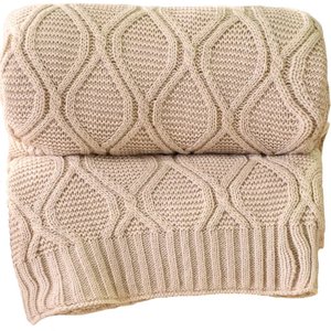 Manta Sofá Tricot Decorativa Refine 127x152