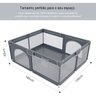 Cercado Para Bebê Brincar Grande Infantil Cercadinho Chiqueirinho 180x150 - 2