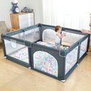 Ver mais imagens de Cercado Para Bebê Brincar Grande Infantil Cercadinho Chiqueirinho 180x150