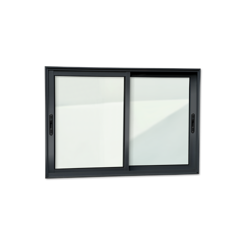 Janela Alumínio Elite 2 Folhas Moveis 120 x 200 V.Liso Preto Brimak