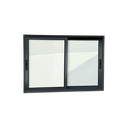Ver imagem 1 de Janela Alumínio Elite 2 Folhas Moveis 120 x 200 V.Liso Preto Brimak