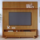 Ver imagem 2 de Rack Bancada com Painel Luna Cumaru para Tv até 75” - Madetec