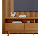 Ver imagem 4 de Rack Bancada com Painel Luna Cumaru para Tv até 75” - Madetec