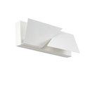 Ver imagem 1 de Arandela de Parede Led Lozo Retangular 3000k 2w Bivolt 10x30cm Metal e Acrílico Branco - Nordecor 25