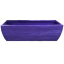 Ver imagem 5 de Kit 2 Vaso Planta 100x30 Jardineira Floreira Polietileno BGPLASTICOS AZUL ARARA 009